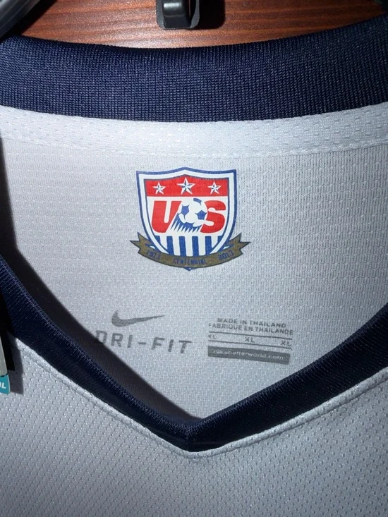 USA Soccer 2013 Centennial Home Nike Jersey Rare Collectible (NWT) - Picture 3 of 5